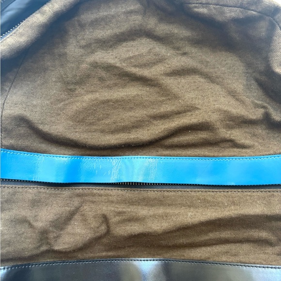 Marni Greenish Brown Unisex Backpack with Blue and Black leather trim - Picture 9 of 9